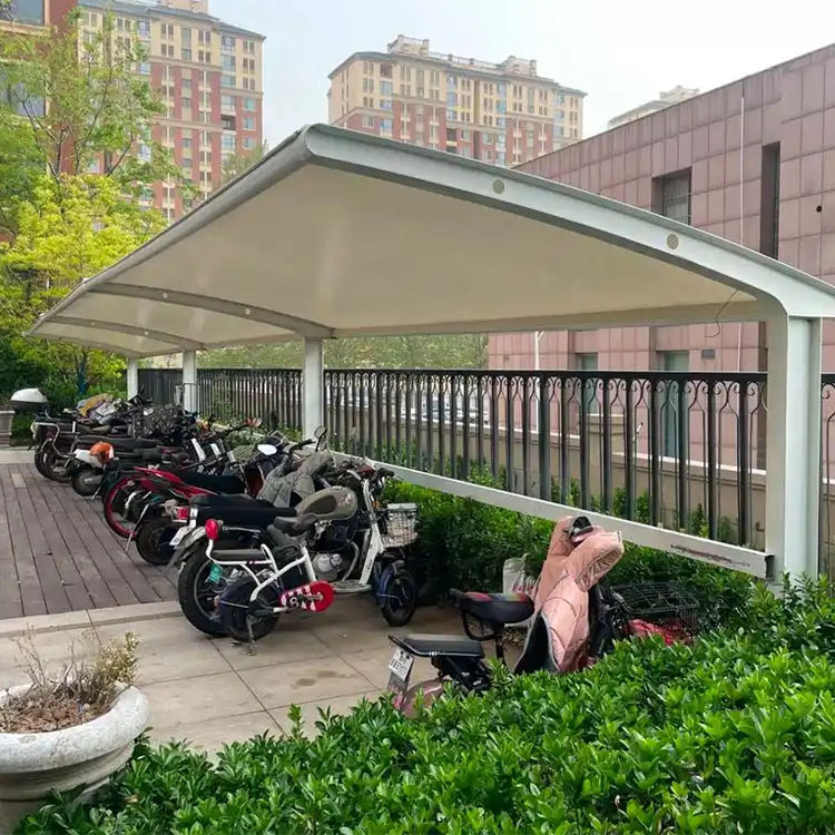 会东县膜结构电动车棚