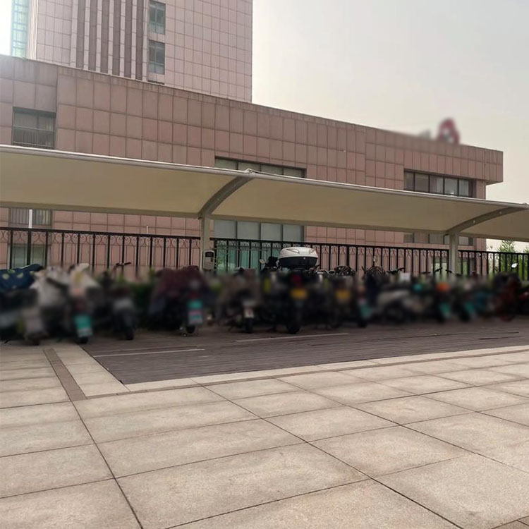 会东县膜结构电动车棚